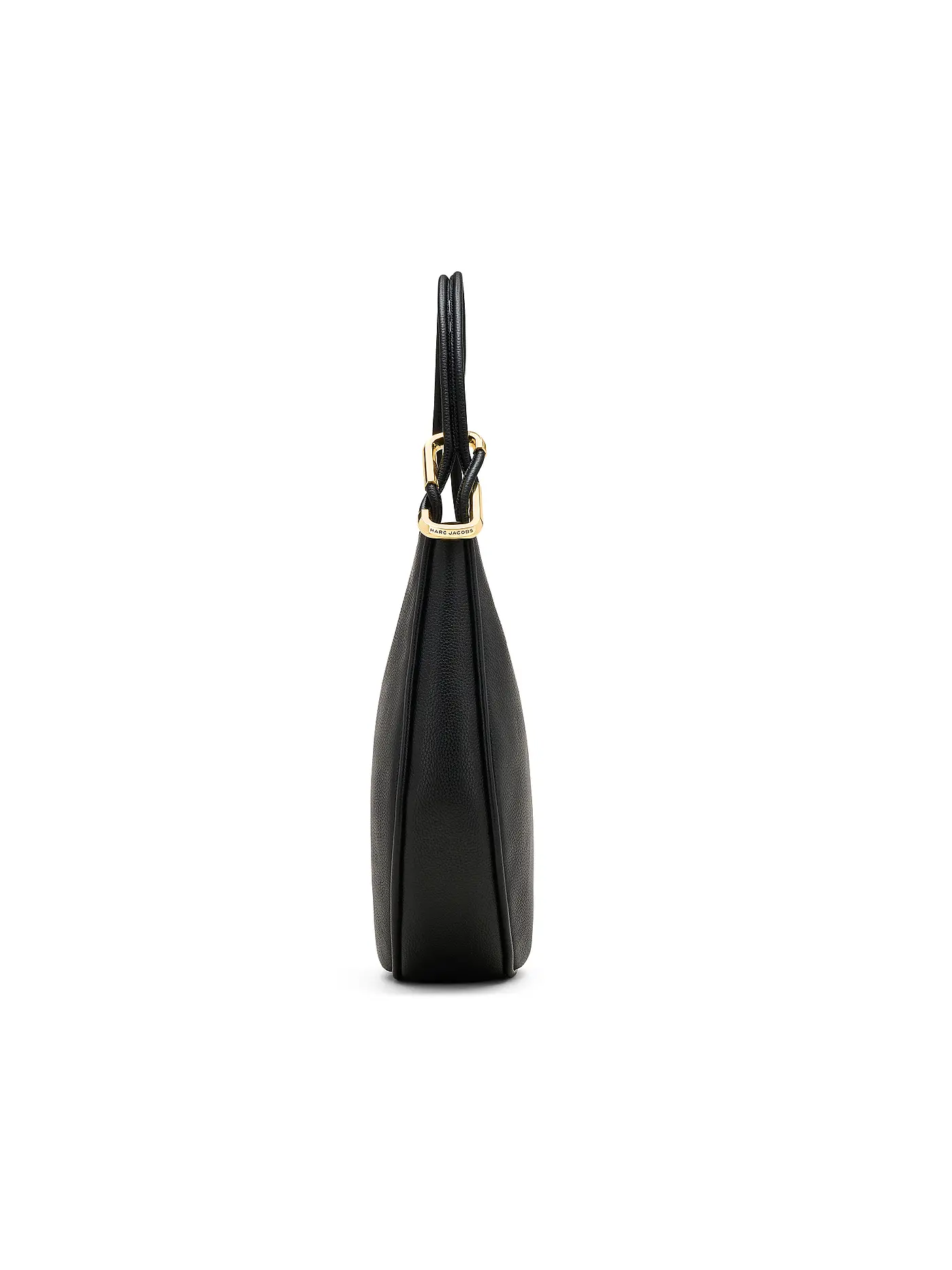 MARC JACOBS | Ledertasche - Hobo Bag THE LARGE CRESCENT | schwarz