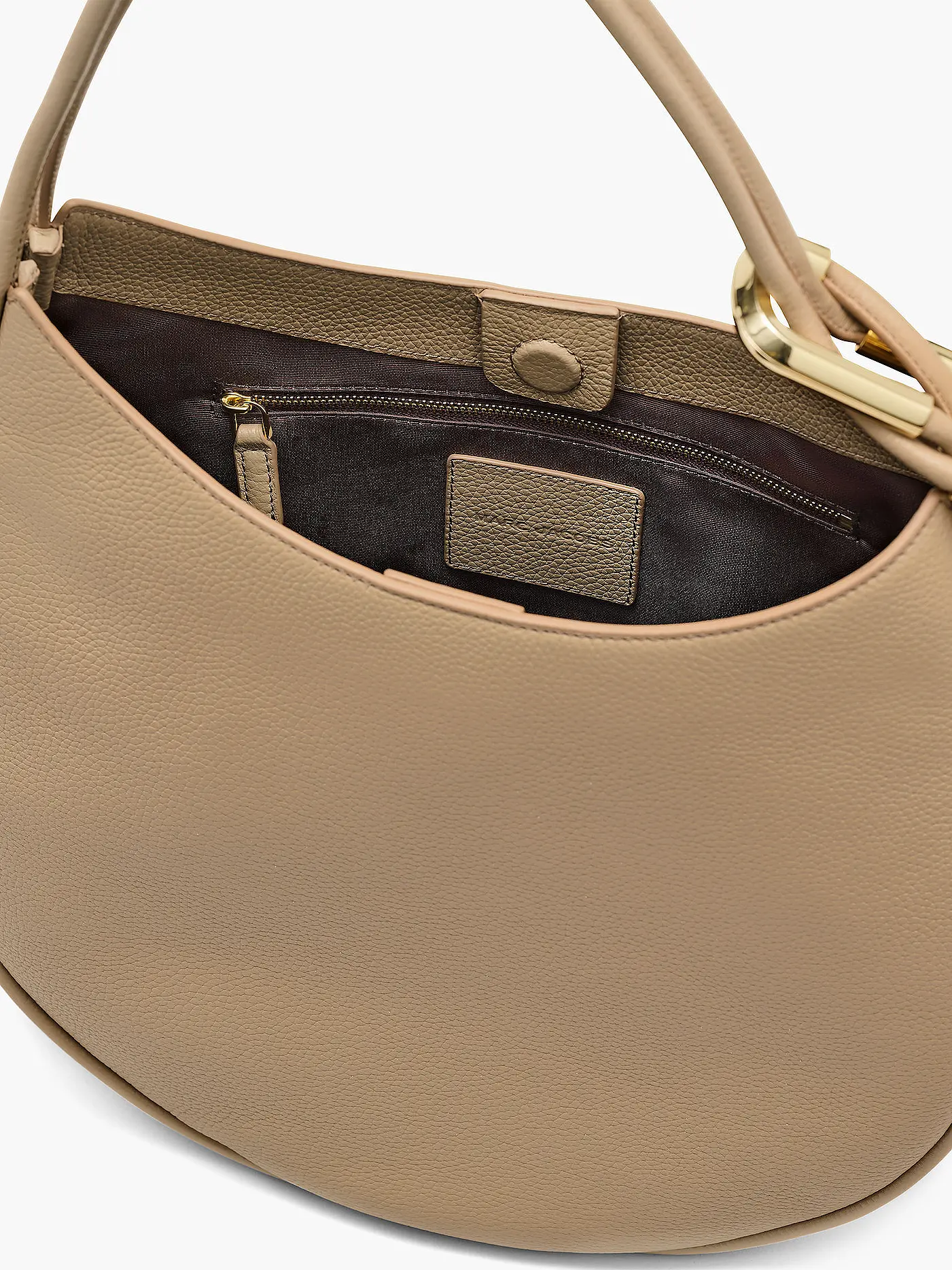 MARC JACOBS | Ledertasche - Hobo Bag THE LARGE CRESCENT | camel
