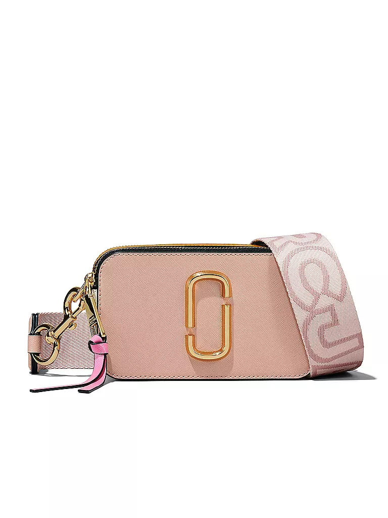 MARC JACOBS | Ledertasche - Mini Bag THE COLORBLOCK SNAPSHOT | rosa