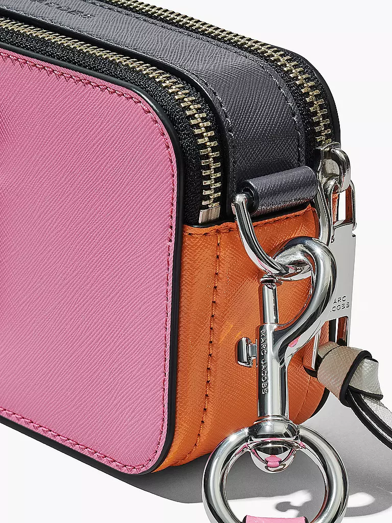 MARC JACOBS | Ledertasche - Mini Bag THE COLORBLOCK SNAPSHOT | pink