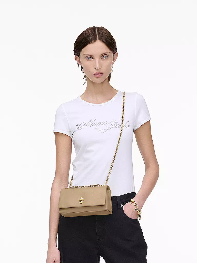 MARC JACOBS | Ledertasche - Mini Bag THE DUAL CHAIN WALLET | braun
