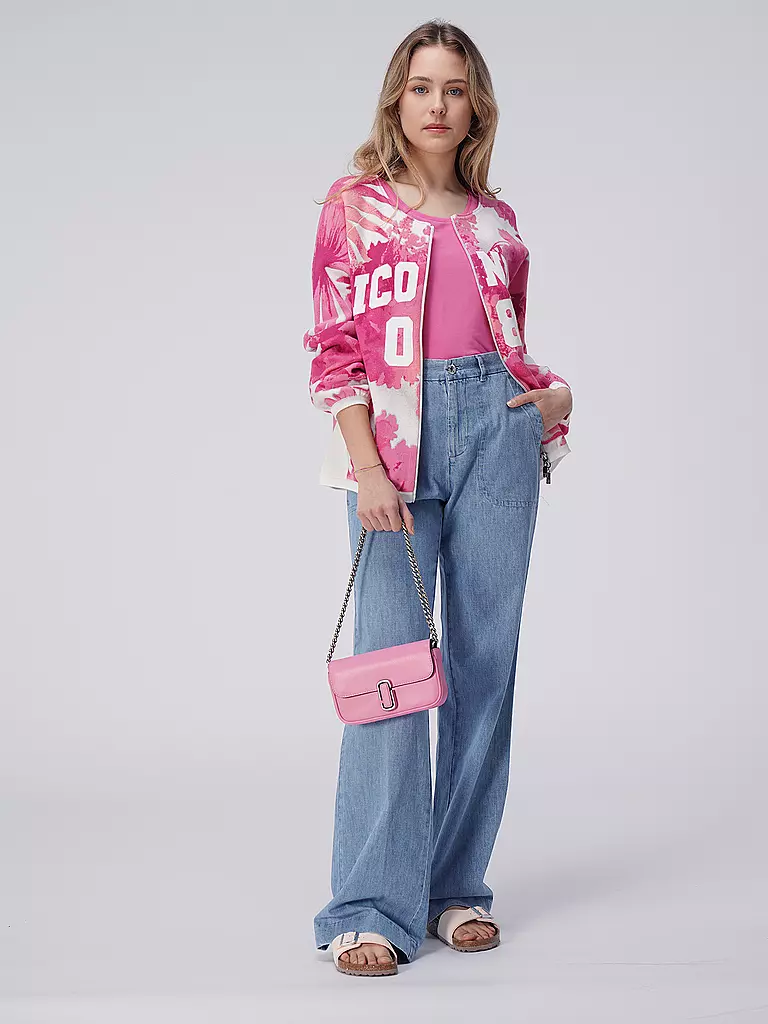 MARC JACOBS | Ledertasche - Mini Bag THE MINI SHOULDER BAG   | pink