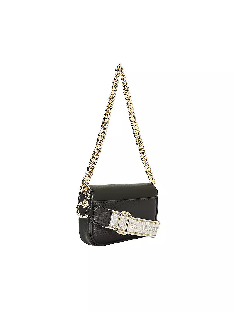 MARC JACOBS | Ledertasche - Mini Bag THE MINI SOFT SHOULDER BAG   | schwarz