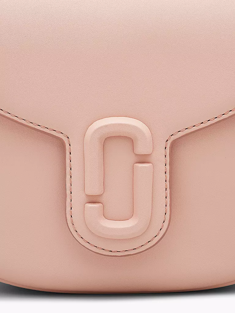 MARC JACOBS | Ledertasche - Mini Bag THE SMALL SADDLE BAG | rosa