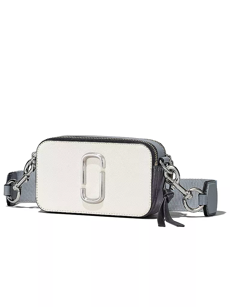 MARC JACOBS | Ledertasche - Mini Bag THE SNAPSHOT  | weiss