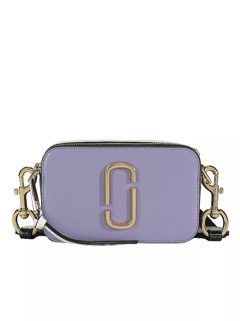 MARC JACOBS | Ledertasche - Mini Bag THE SNAPSHOT | lila