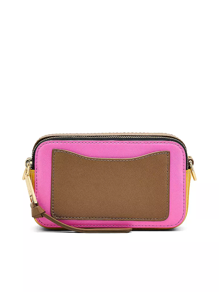 MARC JACOBS | Ledertasche - Mini Bag THE SNAPSHOT | dunkelrot