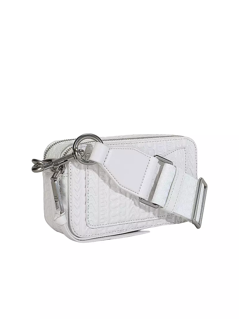 MARC JACOBS | Ledertasche - Mini Bag THE SNAPSHOT | weiss