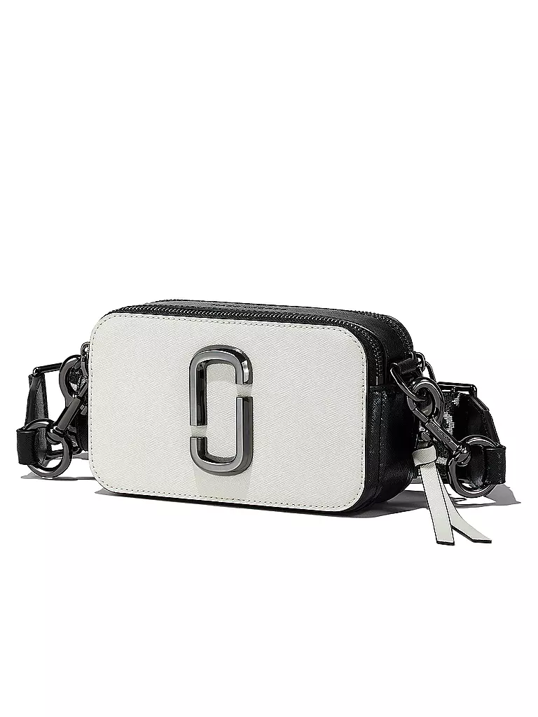 MARC JACOBS | Ledertasche - Mini Bag THE SNAPSHOT | weiss