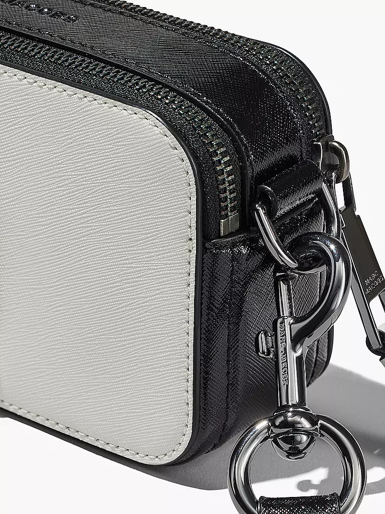 MARC JACOBS | Ledertasche - Mini Bag THE SNAPSHOT | weiss