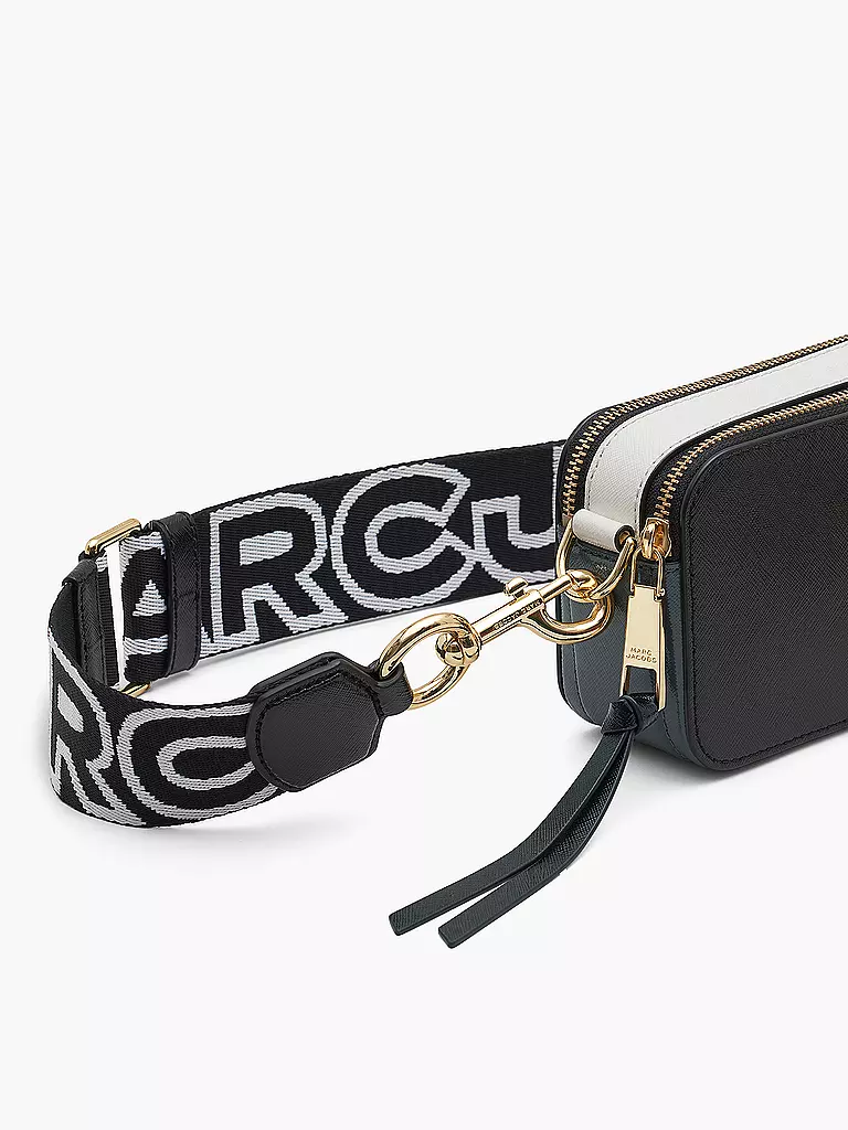 MARC JACOBS | Ledertasche - Mini Bag THE SNAPSHOT | schwarz