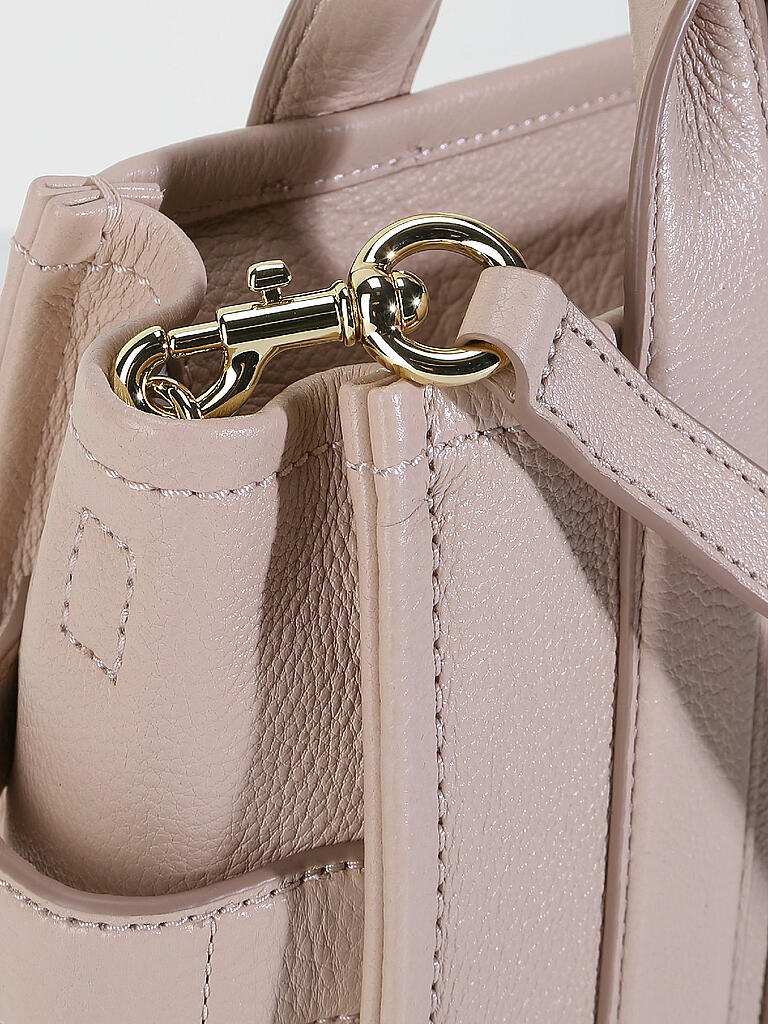 MARC JACOBS | Ledertasche - Mini Tote Bag THE MINI TOTE BAG | rosa