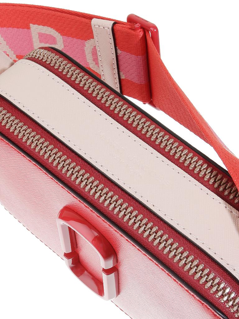 MARC JACOBS | Ledertasche - Minibag "Snapshor DTM" | rot