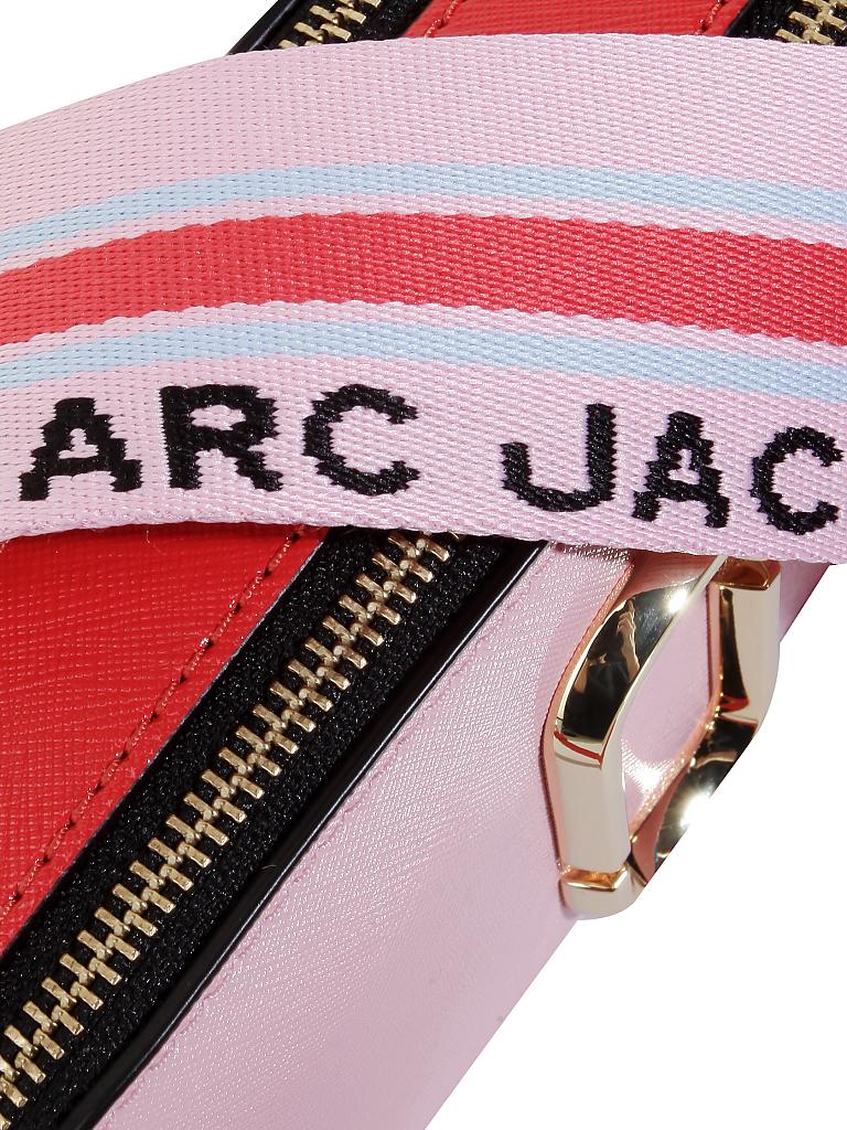 MARC JACOBS | Ledertasche - Minibag "Snapshot"  | rosa