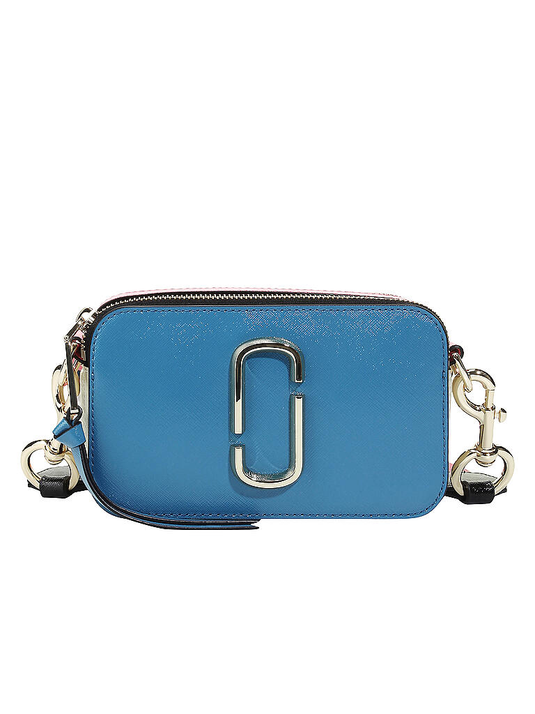 MARC JACOBS | Ledertasche - Minibag Snapshot  | blau