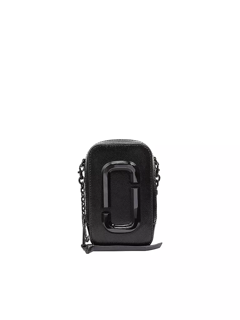 MARC JACOBS | Ledertasche - Minibag The Hot Shot | schwarz