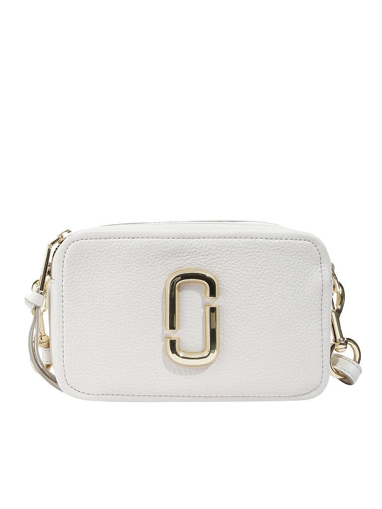 MARC JACOBS | Ledertasche - Schultertasche "The Softshot 21" | creme