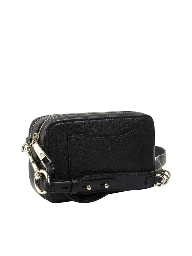 MARC JACOBS | Ledertasche - Schultertasche "The Softshot 21" | schwarz