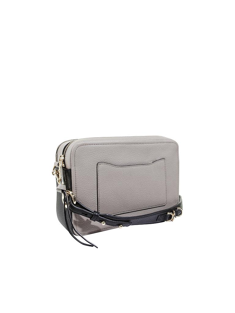 MARC JACOBS | Ledertasche - Schultertasche "The Softshot 27" | grau