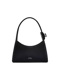 MARC JACOBS | Ledertasche - Schultertasche THE CLAW CLIP | schwarz