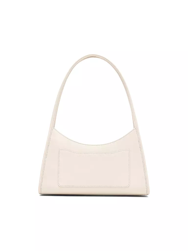MARC JACOBS | Ledertasche - Schultertasche THE CLAW CLIP | weiss
