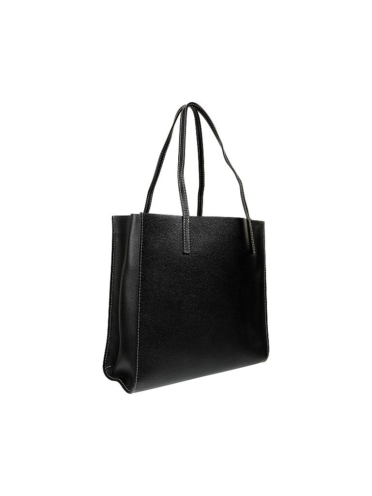 MARC JACOBS | Ledertasche - Shopper "Grind" | schwarz