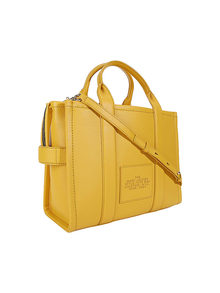 MARC JACOBS | Ledertasche - THE SMALL TOTE BAG | gelb