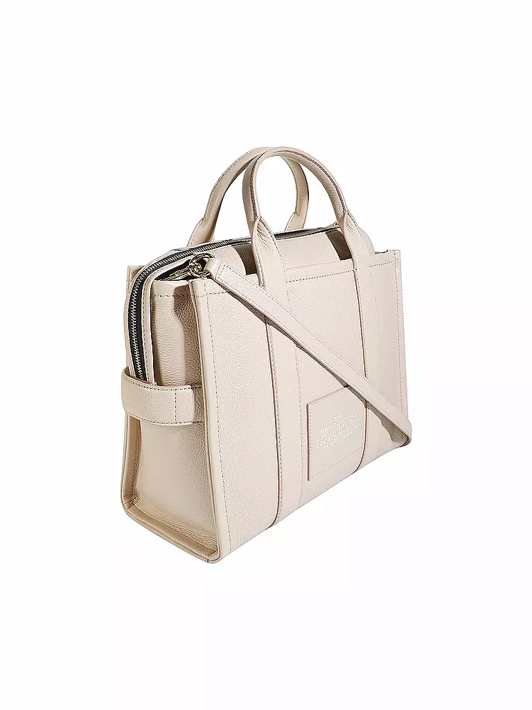 MARC JACOBS | Ledertasche - Tote Bag  THE MEDIUM TOTE LEATHER | beige