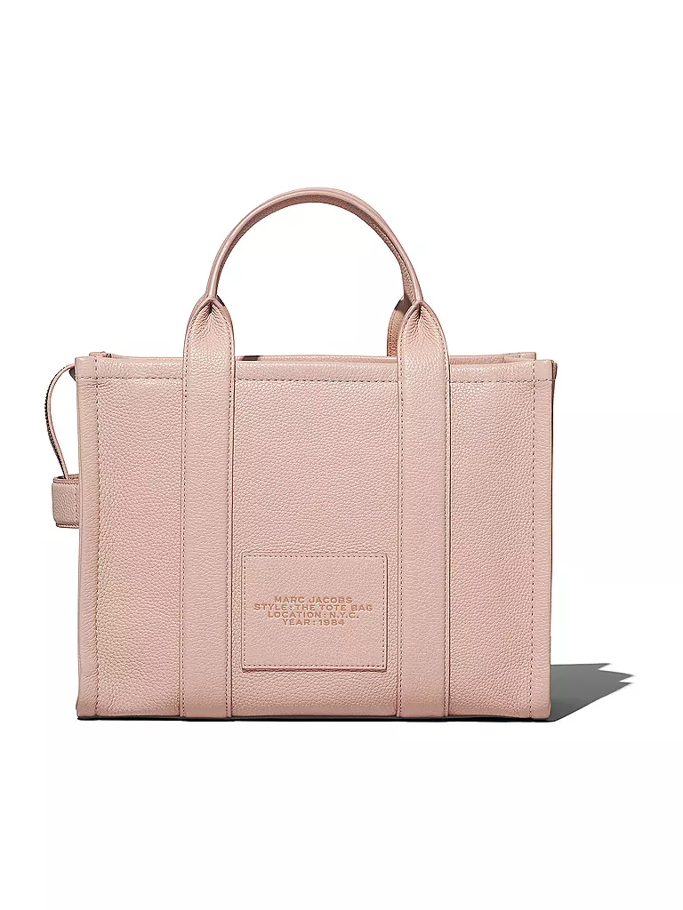 MARC JACOBS | Ledertasche - Tote Bag  THE MEDIUM TOTE LEATHER | rosa