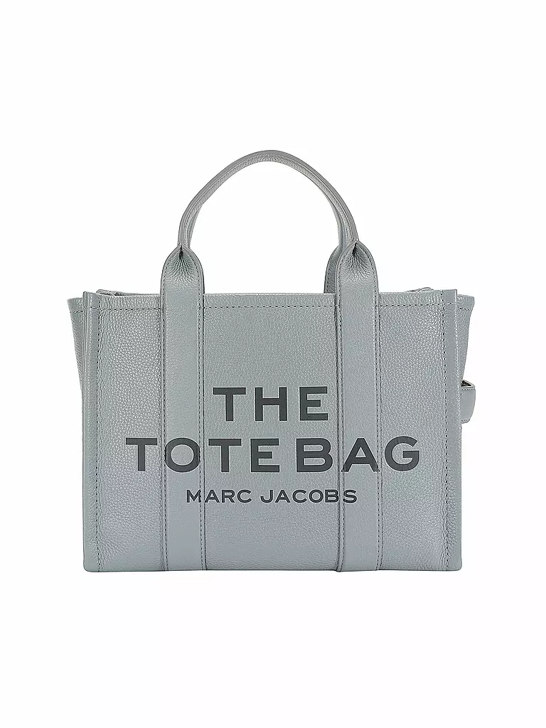 MARC JACOBS | Ledertasche - Tote Bag THE MEDIUM TOTE BAG LEATHER | grau