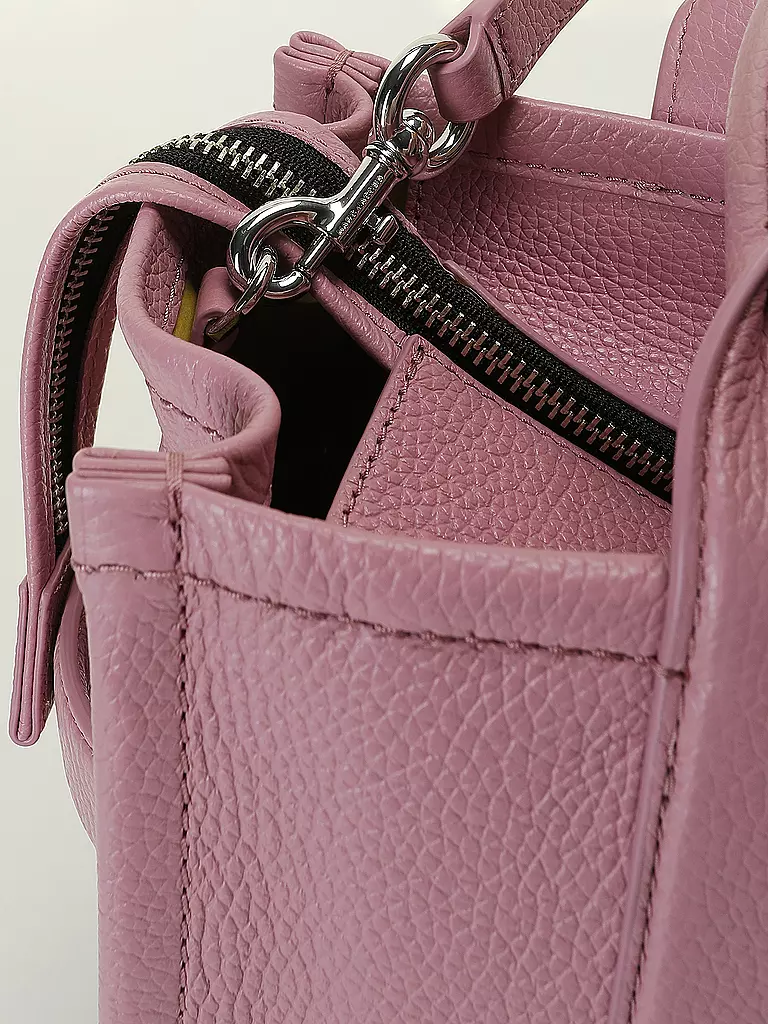 MARC JACOBS | Ledertasche - Tote Bag THE MEDIUM TOTE BAG LEATHER | rosa