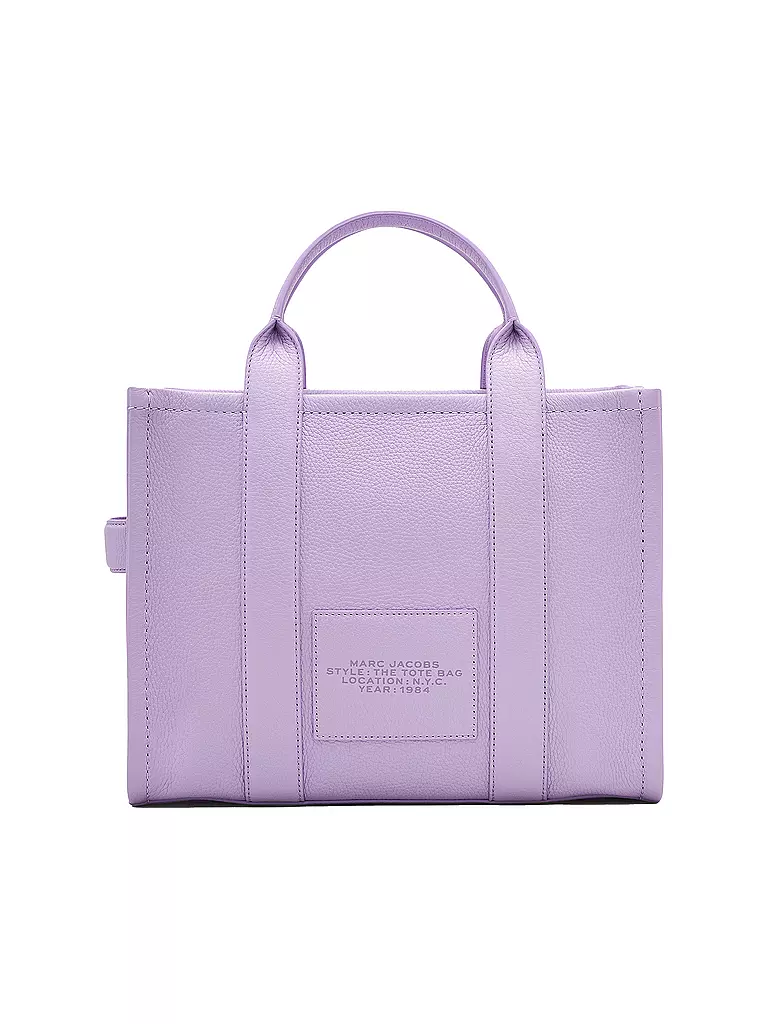 MARC JACOBS | Ledertasche - Tote Bag THE MEDIUM TOTE LEATHER | lila