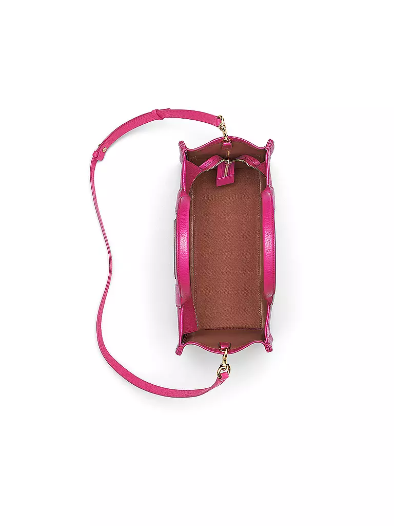 MARC JACOBS | Ledertasche - Tote Bag THE MEDIUM TOTE LEATHER | pink