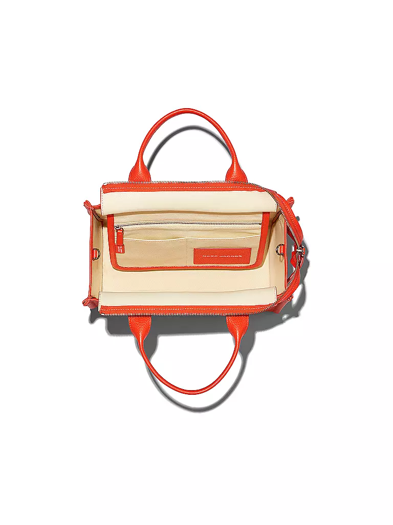 MARC JACOBS | Ledertasche - Tote Bag THE MEDIUM TOTE LEATHER | orange