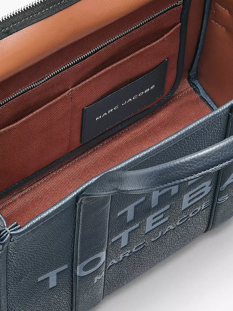MARC JACOBS | Ledertasche - Tote Bag THE MEDIUM TOTE LEATHER | grün