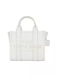 MARC JACOBS | Ledertasche - Tote Bag THE MINI TOTE | weiss