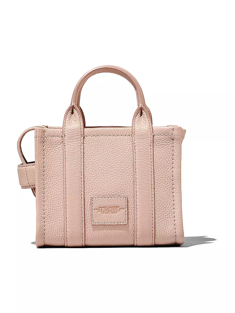 MARC JACOBS | Ledertasche - Tote Bag THE MINI TOTE | rosa