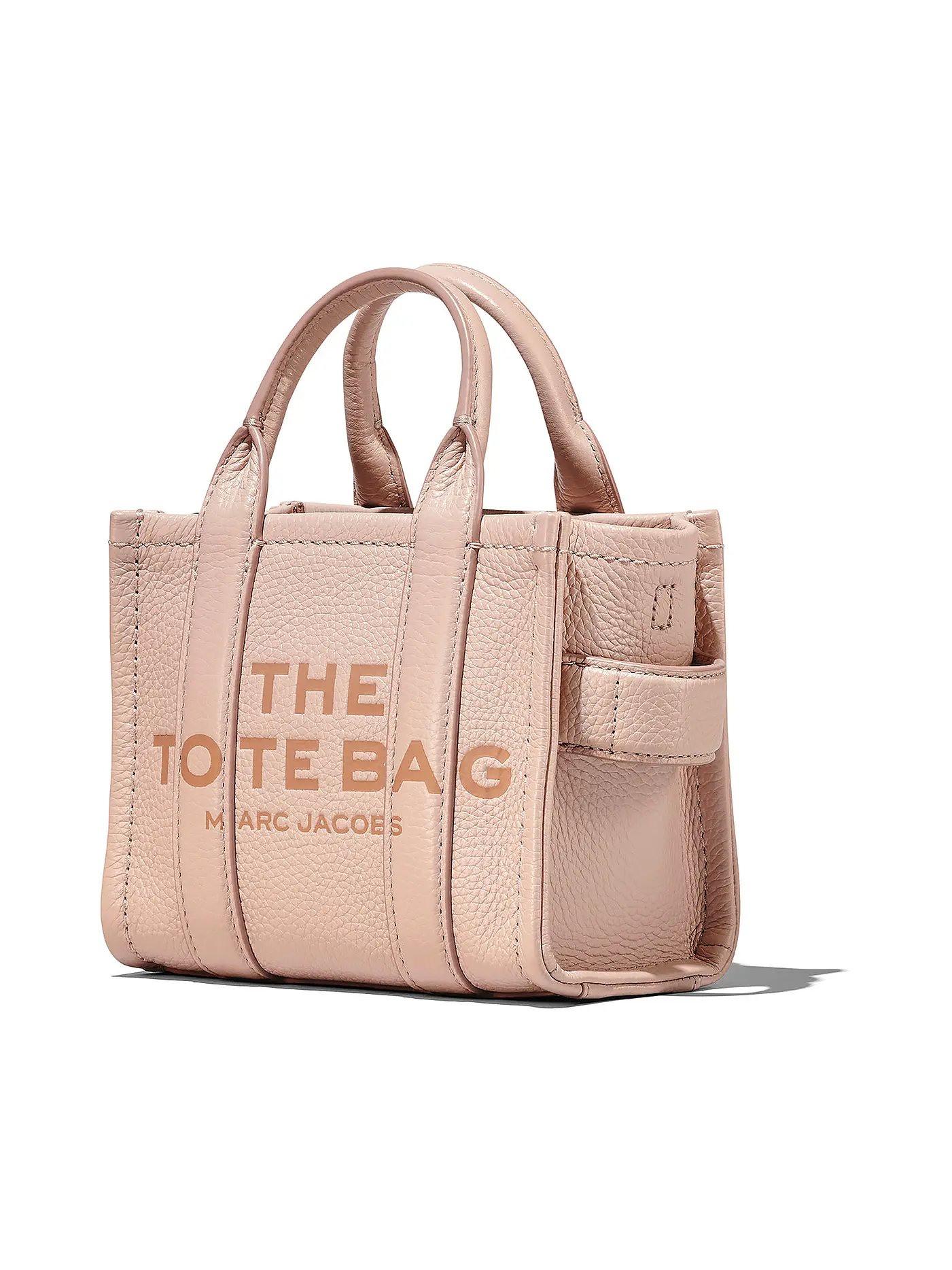MARC JACOBS | Ledertasche - Tote Bag THE MINI TOTE | rosa