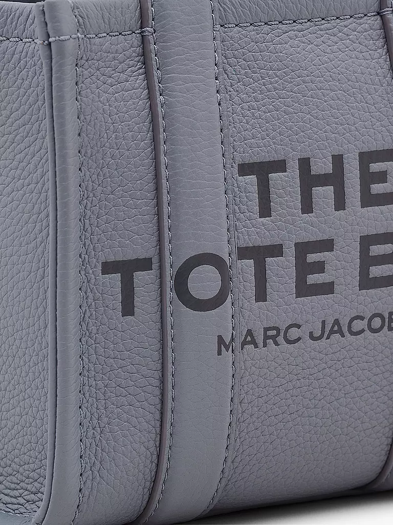 MARC JACOBS | Ledertasche - Tote Bag THE MINI TOTE | dunkelrot