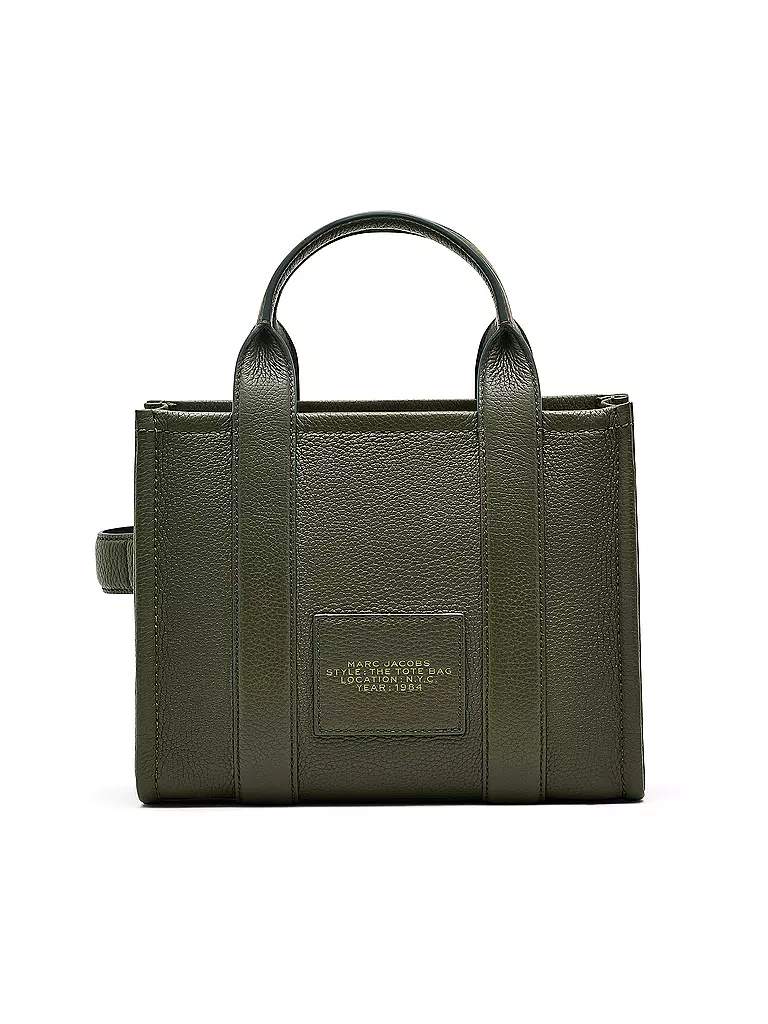 MARC JACOBS | Ledertasche - Tote Bag THE SMALL TOTE LEATHER | blau