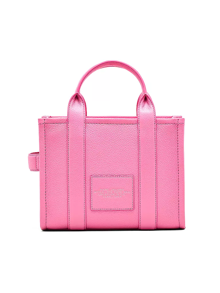 MARC JACOBS | Ledertasche - Tote Bag THE SMALL TOTE LEATHER | pink