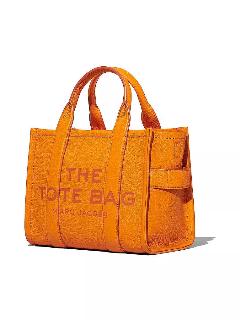 MARC JACOBS | Ledertasche - Tote Bag THE SMALL TOTE LEATHER | orange