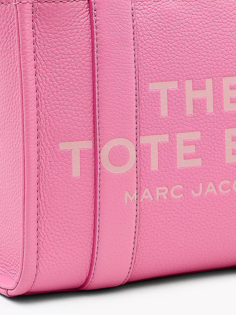 MARC JACOBS | Ledertasche - Tote Bag THE SMALL TOTE LEATHER | pink