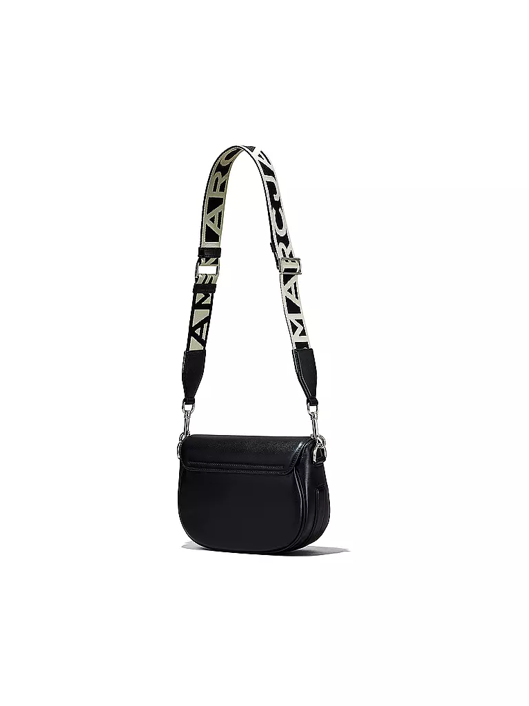 MARC JACOBS | Ledertasche - Umhängetasche THE MESSENGER | schwarz