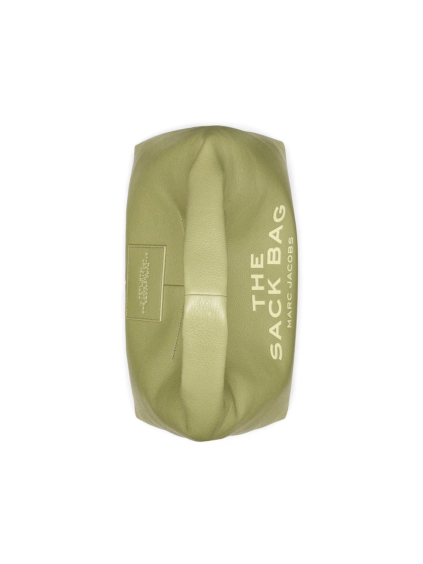 MARC JACOBS | Ledertasche - Umhängetasche THE SACK BAG | grün