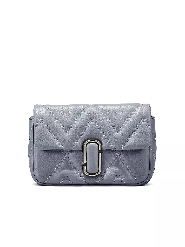 MARC JACOBS | Ledertasche - Umhängetasche THE SHOULDER BAG  | hellgrau