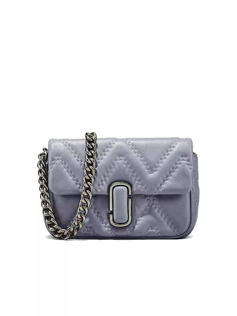 MARC JACOBS | Ledertasche - Umhängetasche THE SHOULDER BAG  | hellgrau