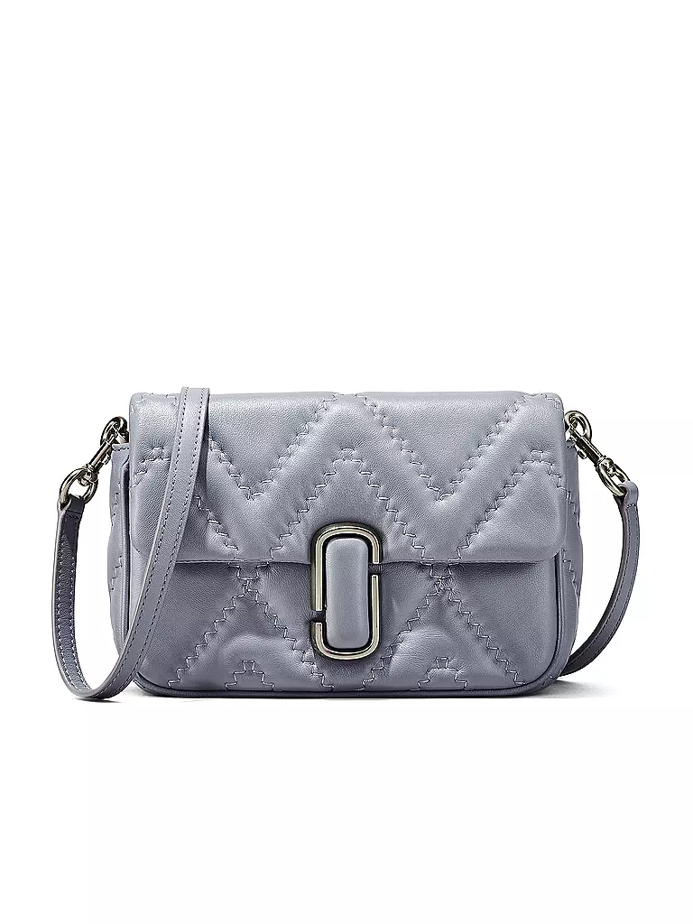 MARC JACOBS | Ledertasche - Umhängetasche THE SHOULDER BAG  | hellgrau