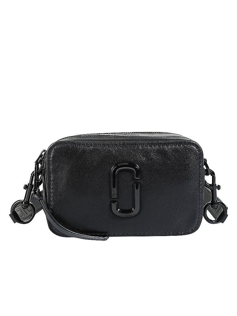 MARC JACOBS | Ledertasche - Umhängetasche The Softshot 21 | schwarz