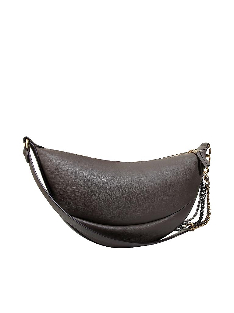 MARC JACOBS | Ledertasche The Mini Eclipse | grau